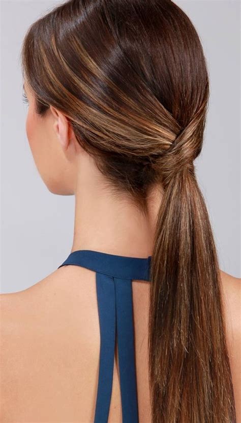 ponytail hairstyles for long hair